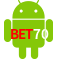 Aplicativo BET70bet para Android